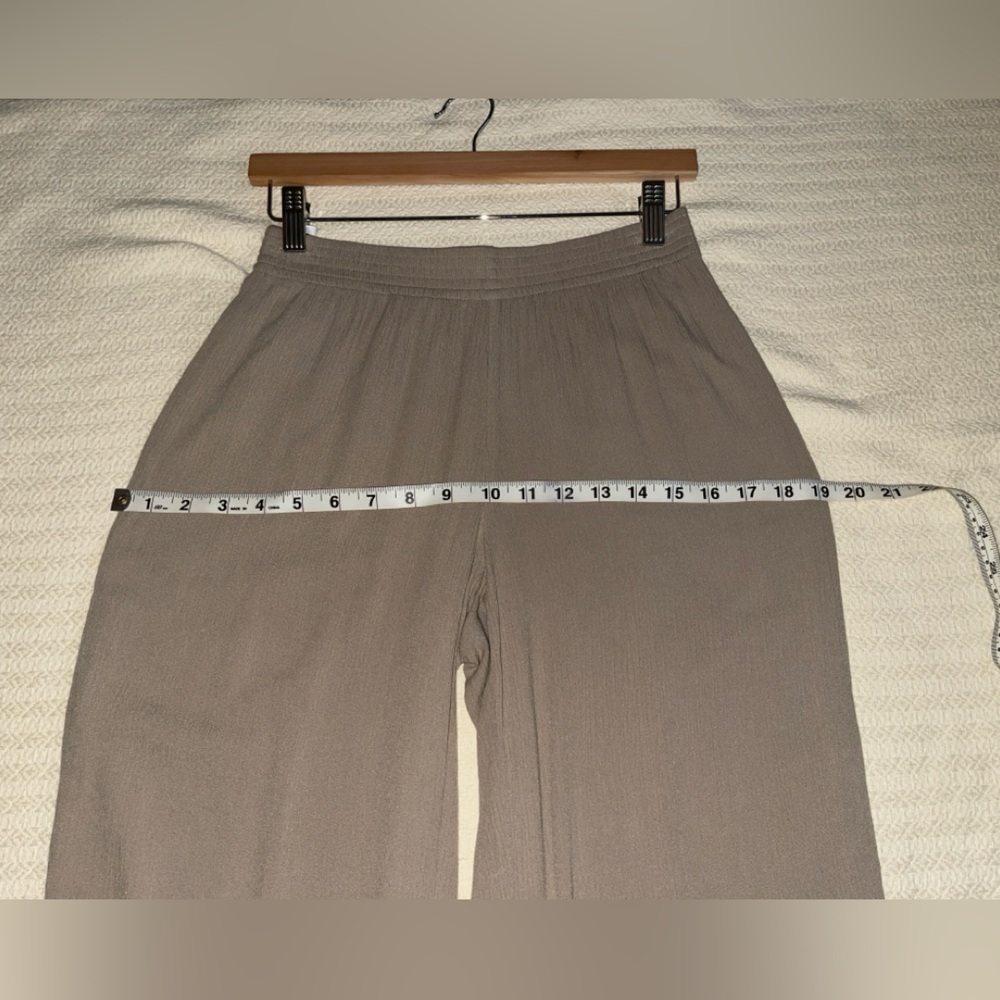 Aritzia Babaton Tribute Wide Leg Pants (Fluent Taupe) - Picture 7 of 11